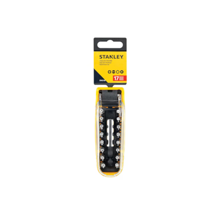 Jogo de Bits para Parafusar com Soquete Magnético 17 Peças STA2130 STANLEY