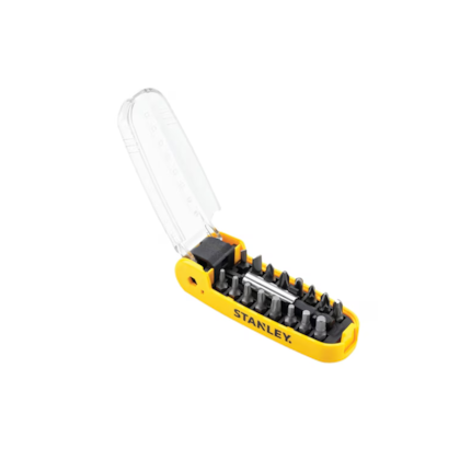 Jogo de Bits para Parafusar com Soquete Magnético 17 Peças STA2130 STANLEY