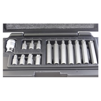 Jogo de Bits Torx T20-T55 Com 15 Peças 1131556 Stels-b0a02c9c-d950-44e8-9404-f4c1b6386a64