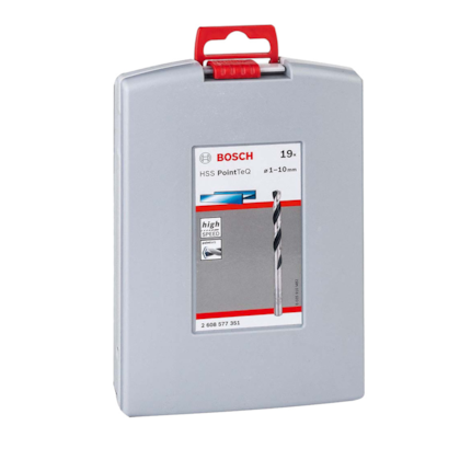 Jogo de Broca 1-10mm HSS Pointteq 19pçs 2608577351 Bosch-83043185-cd26-4da6-864e-706d0e157c91