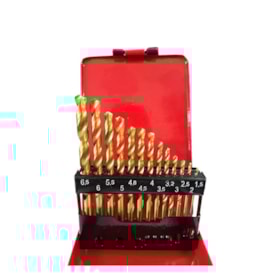 Jogo de Broca 1,50 A 6,50MM Em Aço Rápido Com 13 Peças MTX