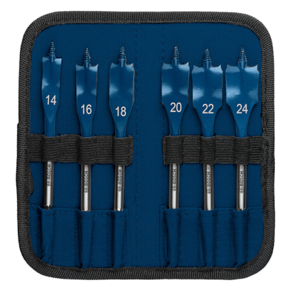 Jogo de Broca Chata Expert Self Cut 14mm a 24mm em Aço Com 6 Peças 2608900332 Bosch-5cdd75e4-ad44-40b6-9b1a-244621983a78