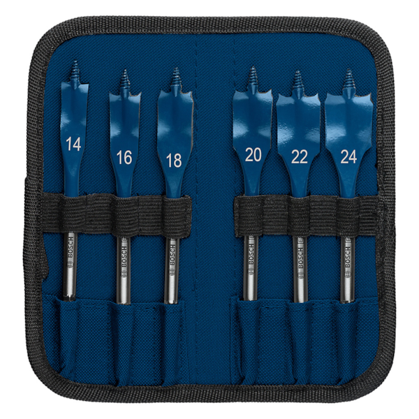 Jogo de Broca Chata Expert Self Cut 14mm a 24mm em Aço Com 6 Peças 2608900332 Bosch-6831d89b-b84d-4006-9624-b8353c4acf2e