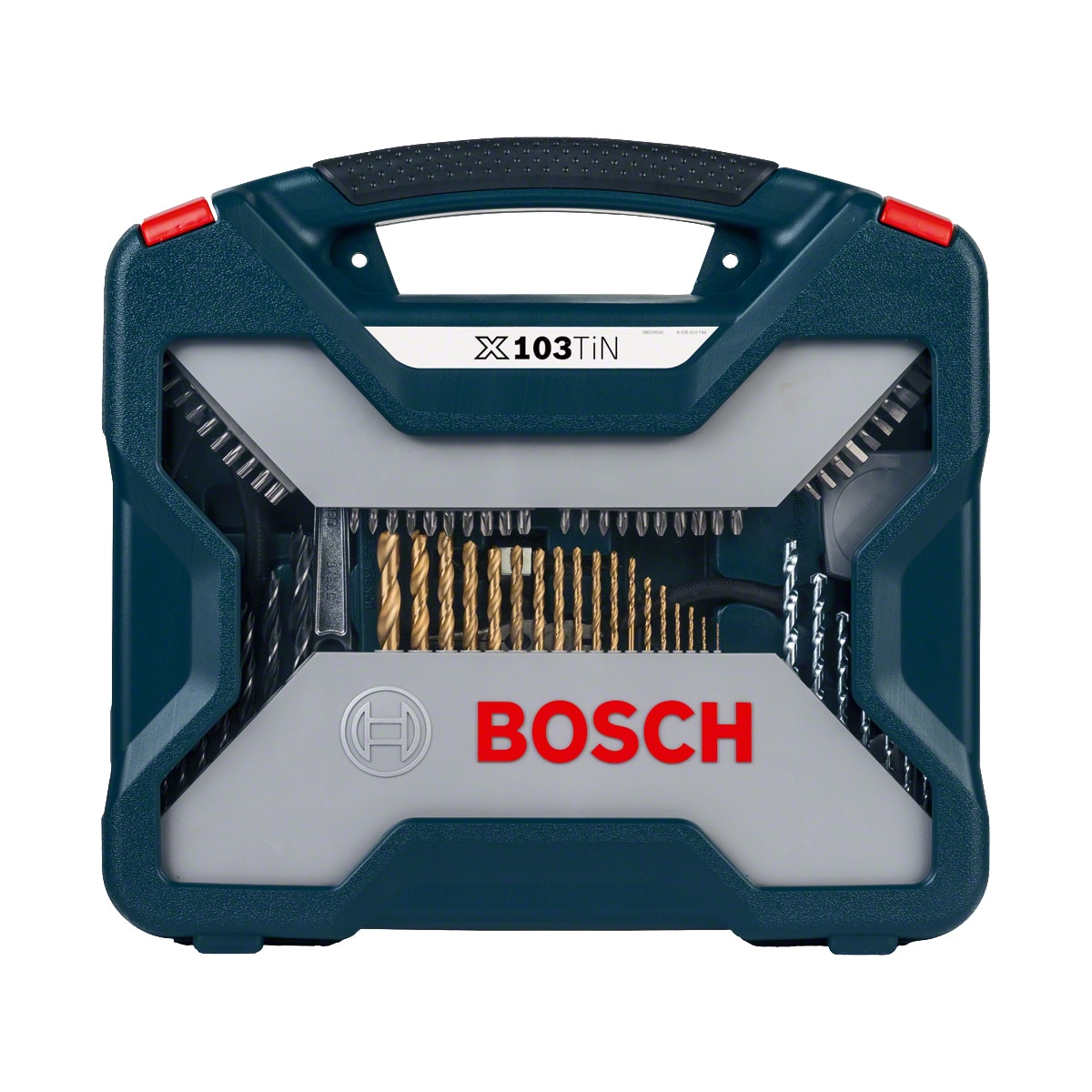 Jogo de Brocas e Acessórios 103 peças e Maleta X-Line Titânio