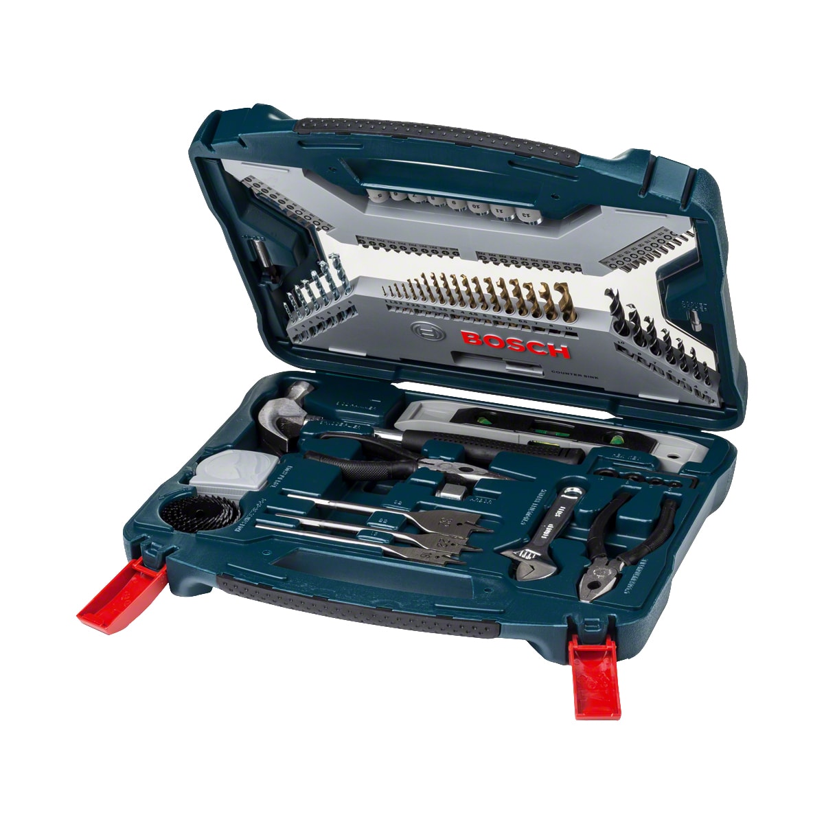 Jogo de Brocas e Acessórios 103 peças e Maleta X-Line Titânio