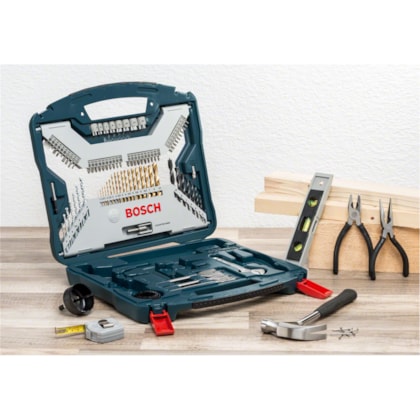 Jogo de Brocas e Acessórios 103 peças e Maleta X-Line Titânio 2607017395 Bosch-937ba2e6-b374-4ed9-8239-74b311272c09