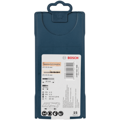 Jogo de Brocas e bits 15 peças X-LINE 2607017408 Bosch-c6ed02e7-61cf-41c2-9a22-06d642df1fbd