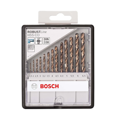 Jogo de Brocas HSS-Co Robust 1,5-6,5m 13pçs 2607019926 Bosch-47e052ed-f013-417b-81e5-9399084d33ef