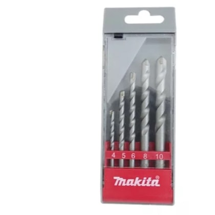 Jogo de Brocas Multi Materiais 4 A 10MM 05 Peças - Makita-40b4570d-15b2-428b-aa2e-98be47aa4b3a
