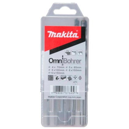 Jogo de Brocas Multi Materiais 4 A 10MM 05 Peças - Makita-e99c0bd1-230b-4c8c-b9fb-e6d01d179b30
