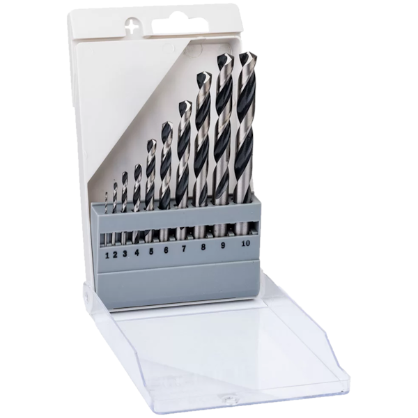 Jogo de Brocas Para metal 1 a 10mm com 10 peças HSS POINTTEQ 2608577348 Bosch -b6b3bab5-aa53-4276-9c56-493a627b4910