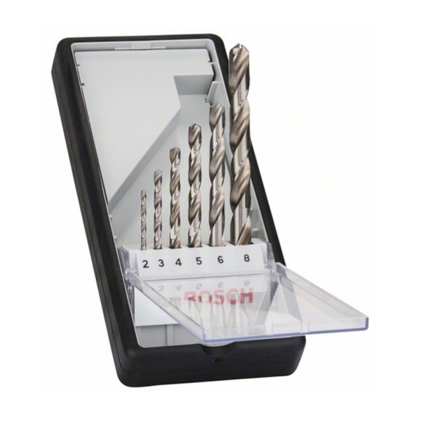 Jogo de Brocas para Metal 2 ao 8mm Robust Line HSS-G Bosch-ee5f00f1-96b7-465f-9a85-aa2117abef8d