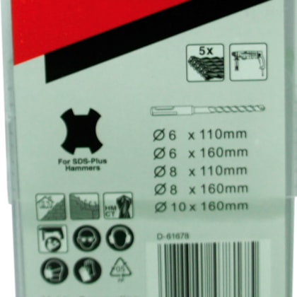 Jogo de Brocas SDS Plus 5 Peças D-61678 Makita-f69de2df-27f8-47ce-ae2d-ce6e57340ed5