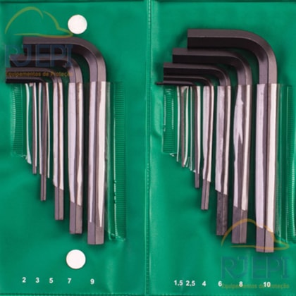 Jogo de Chave Allen 1,5 a 10mm 11 Peças 220404BR Belzer-2b3d89a5-acdd-455a-a302-4fe37bc752f8