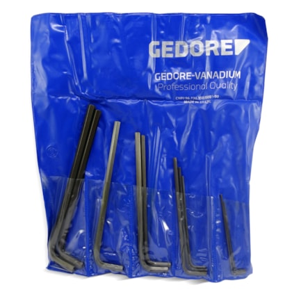 JOGO DE CHAVE ALLEN 1,5A10MM 42L/11M 012306 GEDORE-7e86e3b2-f916-42d3-9db2-3af9cffaa207