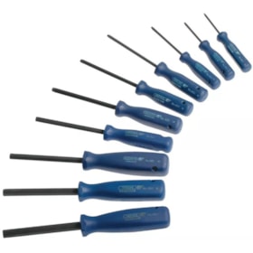 Jogo de Chave Allen com Cabo de 2 a 10mm com 10 Peças Gedore