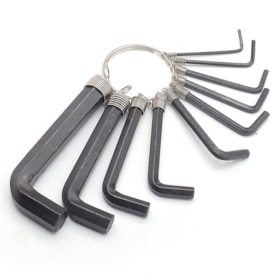 Jogo de Chave Allen Curta 1,5A10MM Com 10 Peças 1126655 Sparta