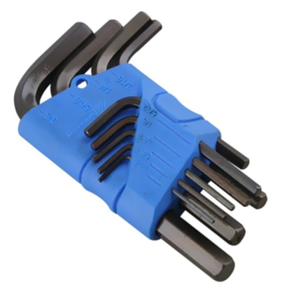 Jogo de Chave Allen Curta de 1.16 a 3.8 Pol. com 9 Peças Gedore-20e70630-3f02-42c8-a111-640bd76c0ff8