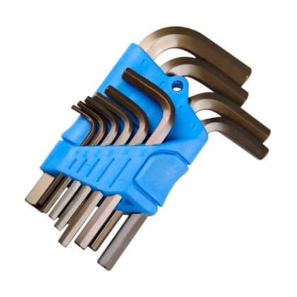 Jogo de Chave Allen Curta de 1.8 a 9.16 Pol. com 10 Peças Gedore-da9a205c-04ce-4554-8b28-752892f90a90