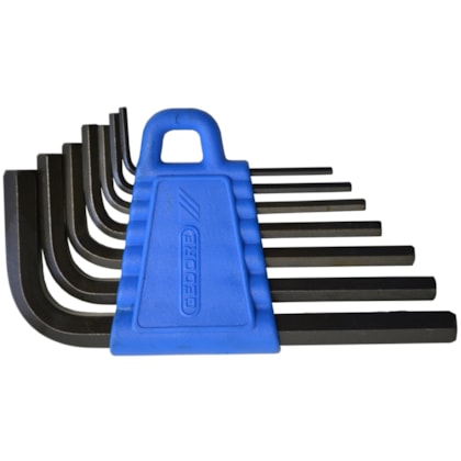 Jogo de Chave Allen Curta de 5/64 a 1/4 Pol com 7 Peças Gedore-eb15a859-0869-461e-a1b6-2fce95804c15