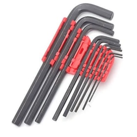 Jogo de Chave Allen Longa 1,5 A 10MM Com 9 Peças 112319 Sparta