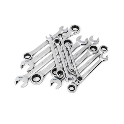 Jogo De Chave C/Catraca 8-19mm C/12 peças ST09066-02 Sata-c7d61a60-2086-4cff-b113-cb431705b2da