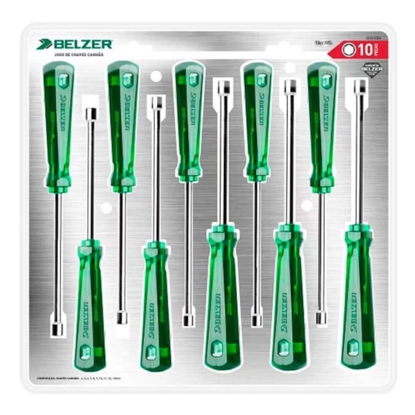 Jogo de Chave Canhão de 4MM à 13MM 10 Peças 252010BN Belzer-a9158f32-b886-47ca-b0e2-9d0560934d75