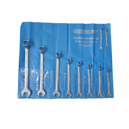 Jogo de Chave Combinada 6 a 22mm 10 Peças 1B-10M Gedore-d2135801-10bb-43ec-8d17-c9c67fae924b