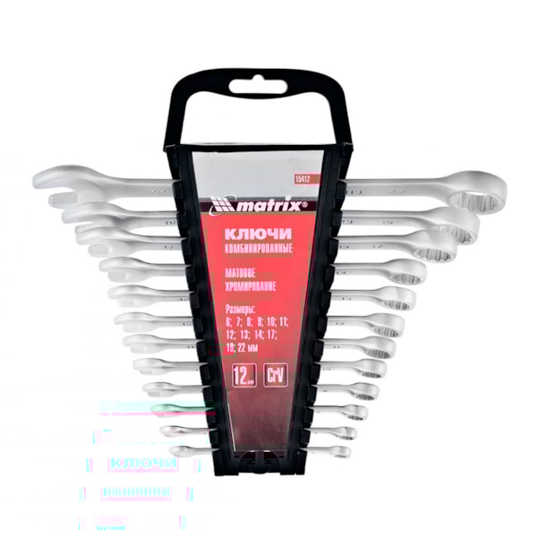 Jogo de Chave Combinada 6 A 22MM Com 12 Peças Mtx-0de78aec-736e-4d6d-9f74-66067f4fa527