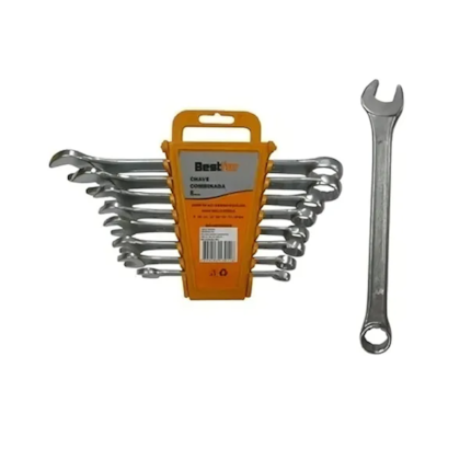 Jogo de Chave Combinada 8 peças Aço 8 a 19mm BFH1054 Bestfer-d325c7e9-5532-40de-99ec-e91b7ccf3a33