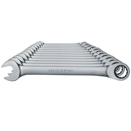 Jogo de Chave Combinada Com Catraca 8 a 19MM 12 Peças Gedore Red-777089c1-8ae8-4c97-90a9-2ff034d3c998