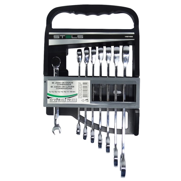 Jogo De Chave Combinada Com Catraca 8 Peças 1451455 Mtx-6a9b330a-7584-4d35-8020-2f7daef76a96