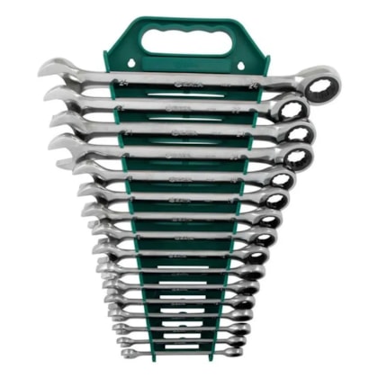 Jogo de Chave Combinada de 8 a 24mm com Catraca 16pçs ST08034L SATA-53382cef-53d4-4df8-9a6a-26db112eb5fe