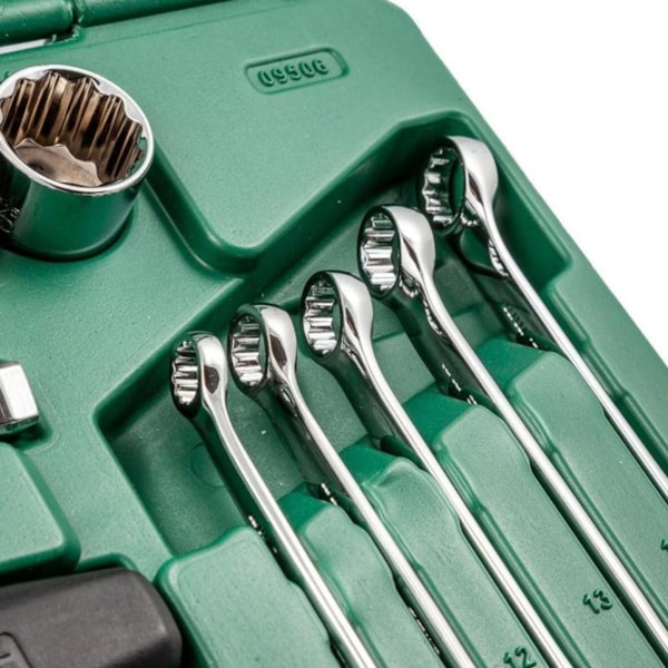 Jogo De Chave Combinada Soquete e Estriados Sext 1/2