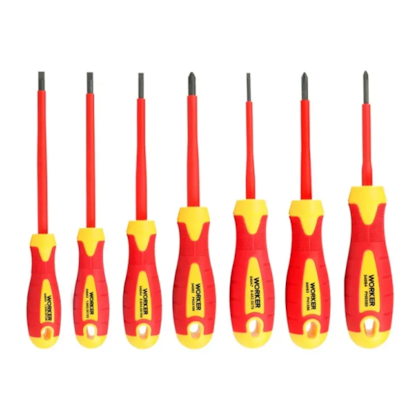 Jogo de Chave de Fenda e Phillips Isolada 7Pçs 263655 Worker -70e88e41-bf2a-4dce-a5ce-f21f4dd94f64