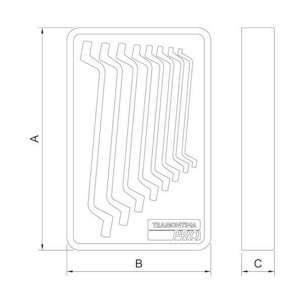 Jogo de Chave Estrela 6 a 22mm 8 Peças Tramontina-61436fb9-10db-45a1-a225-d8266024fb0e