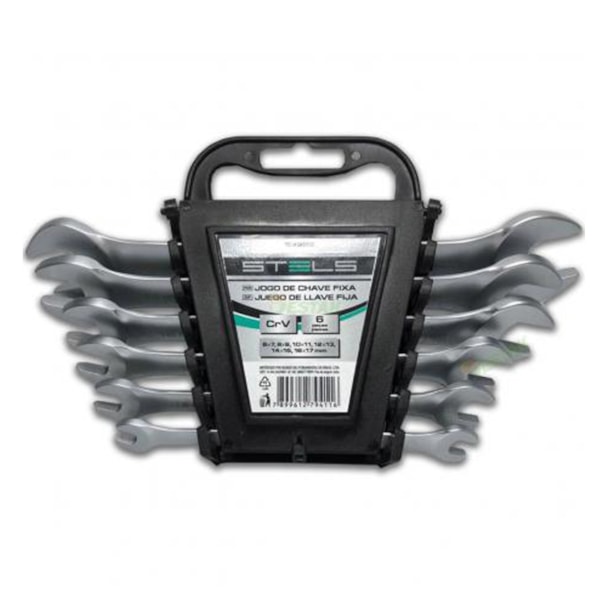 Jogo de Chave Fixa 6 A 17MM Com 6 Peças Stels-377834c9-8d46-4421-8f96-49bf7443d94e