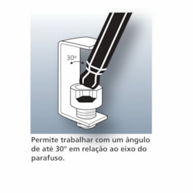 Jogo de Chave Hexagonais Abauladas 1,5 a 10mm Tramontina