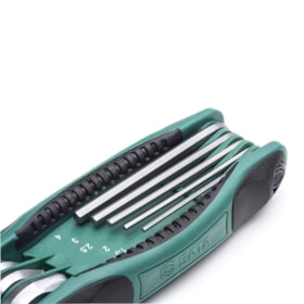 Jogo De Chave Hexagonal Allen Canivete 8 Pçs ST09121SJ Sata