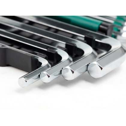 Jogo De Chave Hexagonal Longa1/16 a 3/8 12Pçs ST09108SJ Sata-33729415-f55d-4a99-bb71-1c43f4fc07db