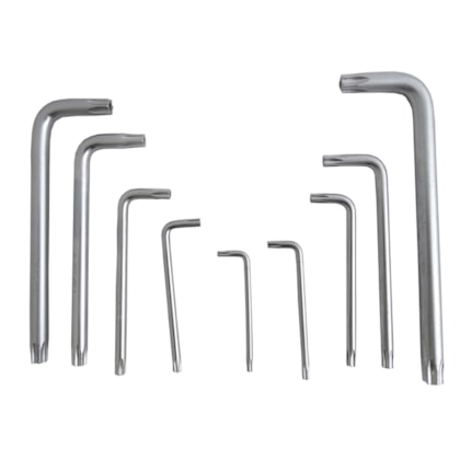 Jogo de Chave Torx Curta T10 a T50 9 Peças MTX-3a8ba565-ee73-43f0-9a94-6882ee817dcd