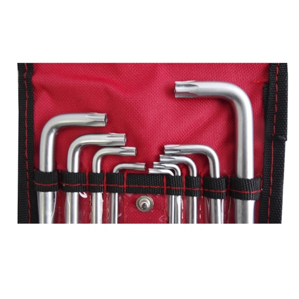 Jogo de Chave Torx Curta T10 a T50 9 Peças MTX-778779d5-7921-432e-9f1a-7fb37f18a31d