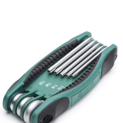 Jogo de Chave Torx Tipo Canivete 8 pçs ST09123SJ Sata-ebd29e8d-c740-4335-aae3-e3f369130db6