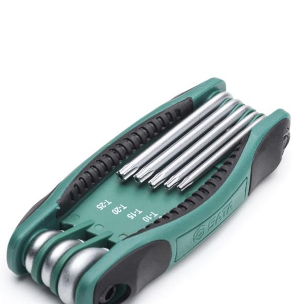 Jogo de Chave Torx Tipo Canivete 8 pçs ST09123SJ Sata-0279cad0-c1f9-4507-92d5-b412e8375a81