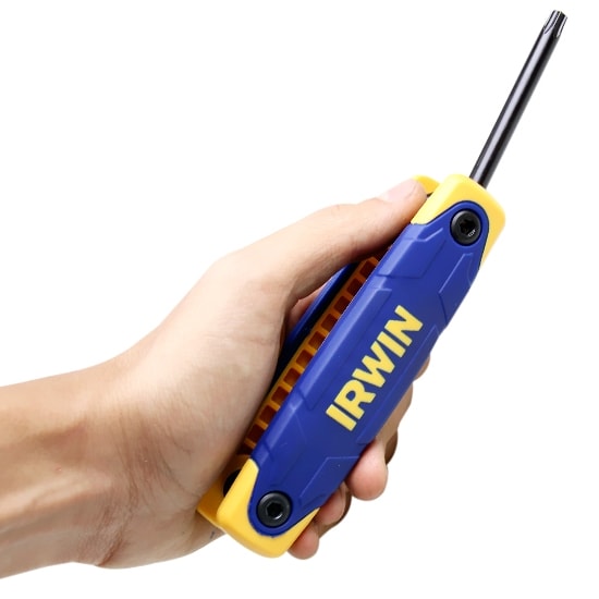 Jogo de Chave Torx Tipo Canivete T9 A T40 Com 8 Peças IW10767