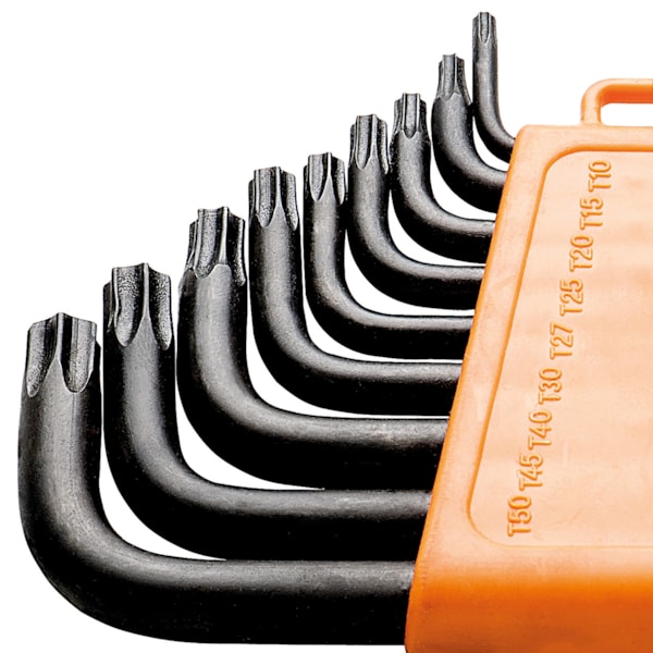 Jogo de Chave Torx Trafix T10 a T50 com 9 Peças Tramontina-1b4adfe9-f553-45b4-93b0-774c4e7787df