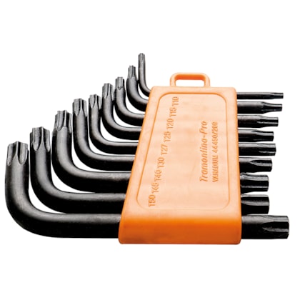 Jogo de Chave Torx Trafix T10 a T50 com 9 Peças Tramontina-9cb97cad-1262-4b94-8d29-3918b0daa3c6