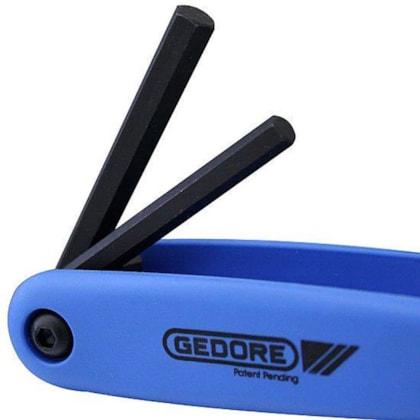 Jogo de Chaves Allen tipo Canivete com 7 Peças de 2 a 8mm Gedore-6929af62-871e-43a6-b0b0-d638d2cb34f0