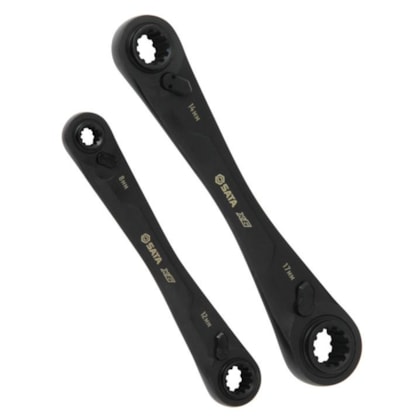 Jogo de Chaves com Catraca Quadbox X6 2 Peças ST09059G Sata-87abcf0d-60c2-41e2-9d9a-b54a9432dd49