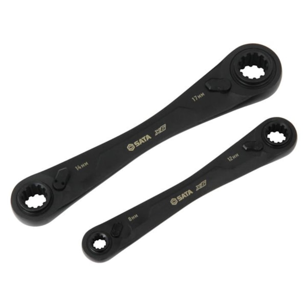 Jogo de Chaves com Catraca Quadbox X6 2 Peças ST09059G Sata-ca881b0e-a080-45b6-a79a-8f0f25da84b0